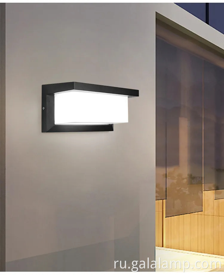 24 Вт водонепроницаемые наружные стены для элегантных садов